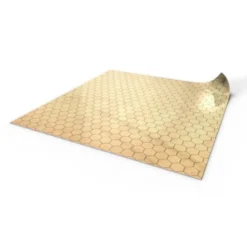 Mata suchościeralna: 50x50 cm siatka heksagonalna - Gładki Papirus