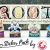 Meeple Stickers: zestaw naklejek do Root