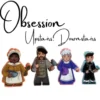 Meeple Stickers: zestaw naklejek do Obsession: Upstairs, Downstairs