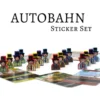 Meeple Stickers: zestaw naklejek do Autobahn