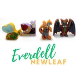 Meeple Stickers: zestaw naklejek do Everdell: Stacja Nowoliść