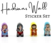 Meeple Stickers: zestaw naklejek do Mur Hadriana