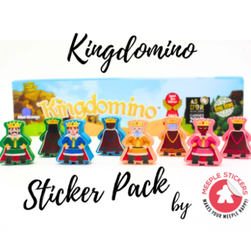 Meeple Stickers: zestaw naklejek do Scythe
