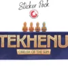 Meeple Stickers: zestaw naklejek do Carnegie
