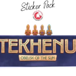 Meeple Stickers: zestaw naklejek do Tekhenu - Obelisk Słońca