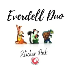 Meeple Stickers: zestaw naklejek do Everdell Duo