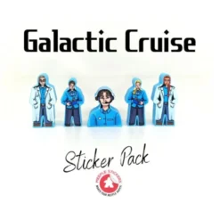 Meeple Stickers: zestaw naklejek do Galactic Cruise
