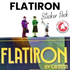 Meeple Stickers: zestaw naklejek do Flatiron