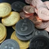 Metal Coin: Board Game Upgrade Set - Industrial (50 sztuk)
