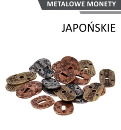 Metalowe monety - Japońskie (zestaw 20 monet)