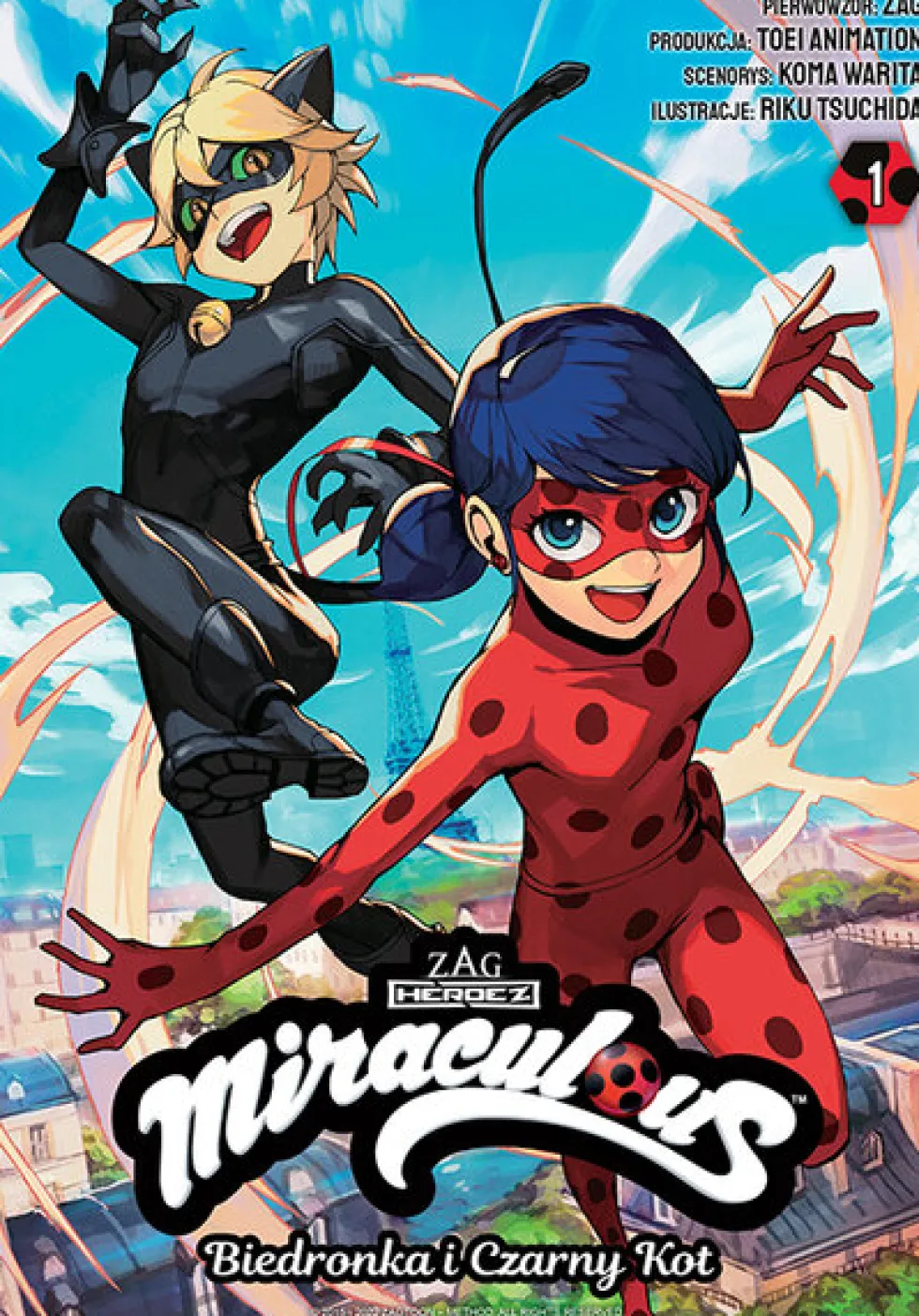 Miraculous: Biedronka i Czarny Kot - tom 1