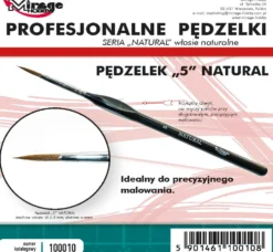 Mirage Hobby: Pędzel Natural "5" (włosie naturalne)