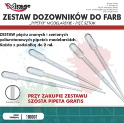 Mirage Hobby: Zestaw pipetek do farb