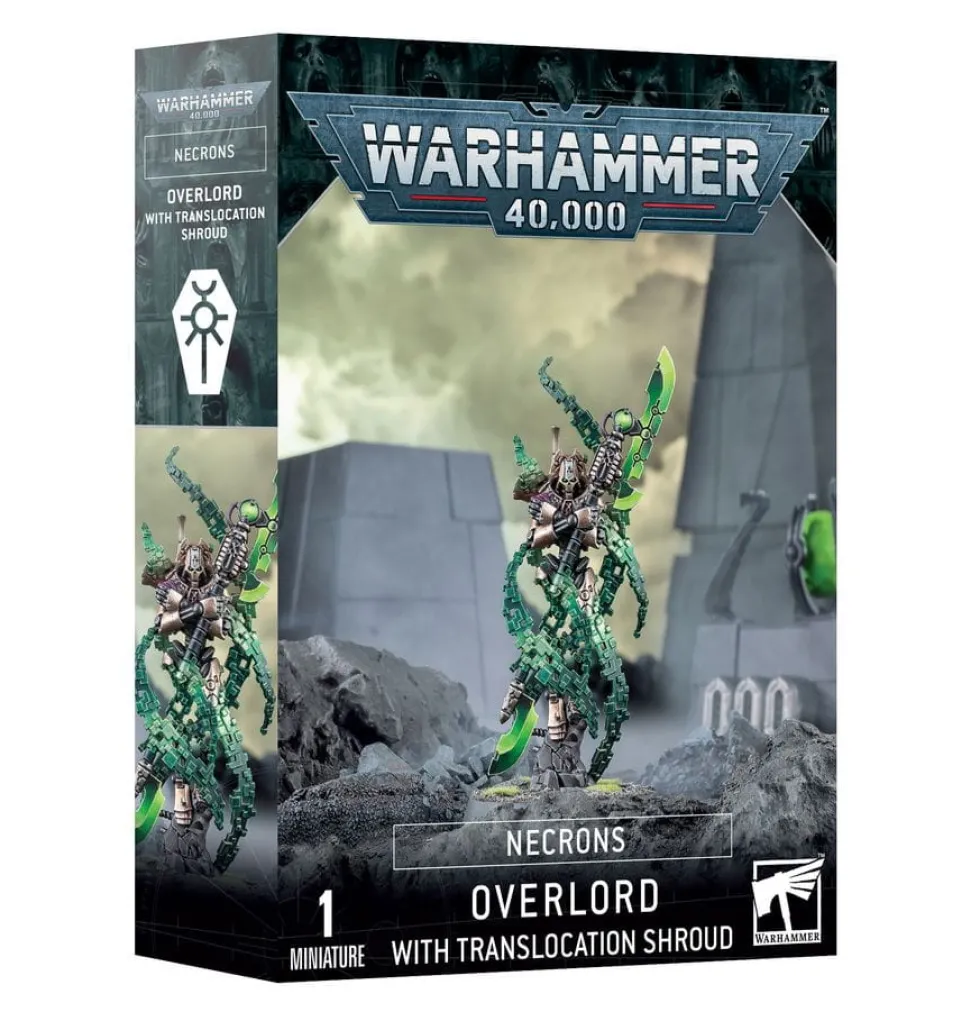 Necrons: Overlord with Translocation Shroud (Warhammer 40,000)