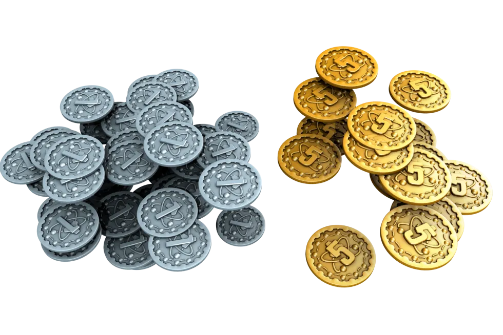 Nucleum: metalowe monety