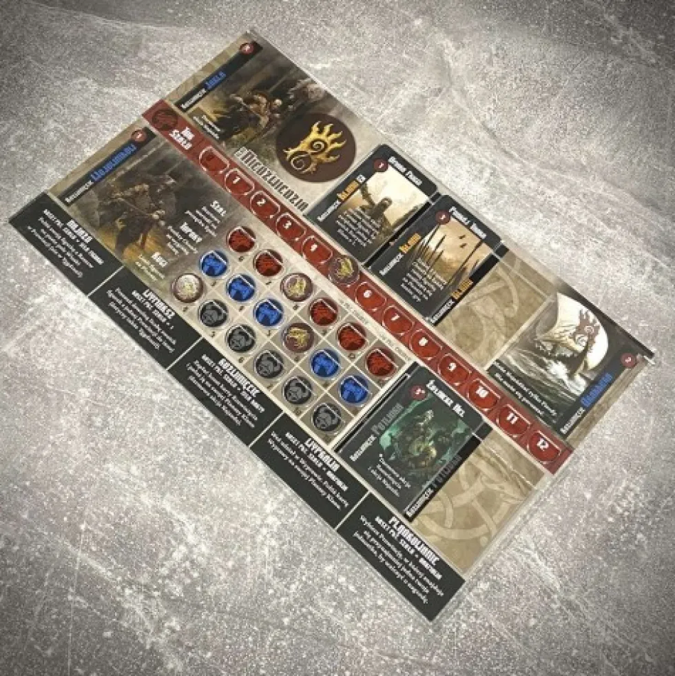 Organizer gracza do Blood Rage - akrylowe osłonki (5 szt.)