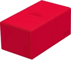 Organizer na karty Ultimate Guard Twin Flip’n’Tray 200+ Xenoskin Red