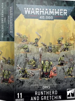 Orks: Runtherd and Gretchin (Warhammer 40,000)
