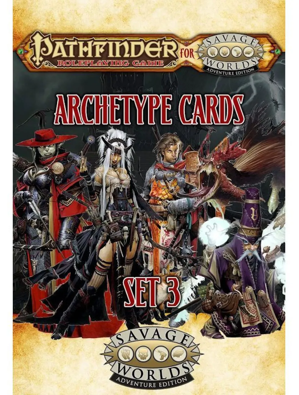 Pathfinder for Savage Worlds: Archetype Cards Set 3