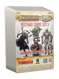Pathfinder® for Savage Worlds: Bestiary Cards Pack 3 – Humanoids, Constructs, & Fey