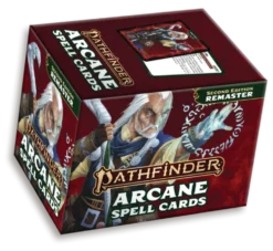 Pathfinder RPG: Arcane Spell Cards (Remastered)