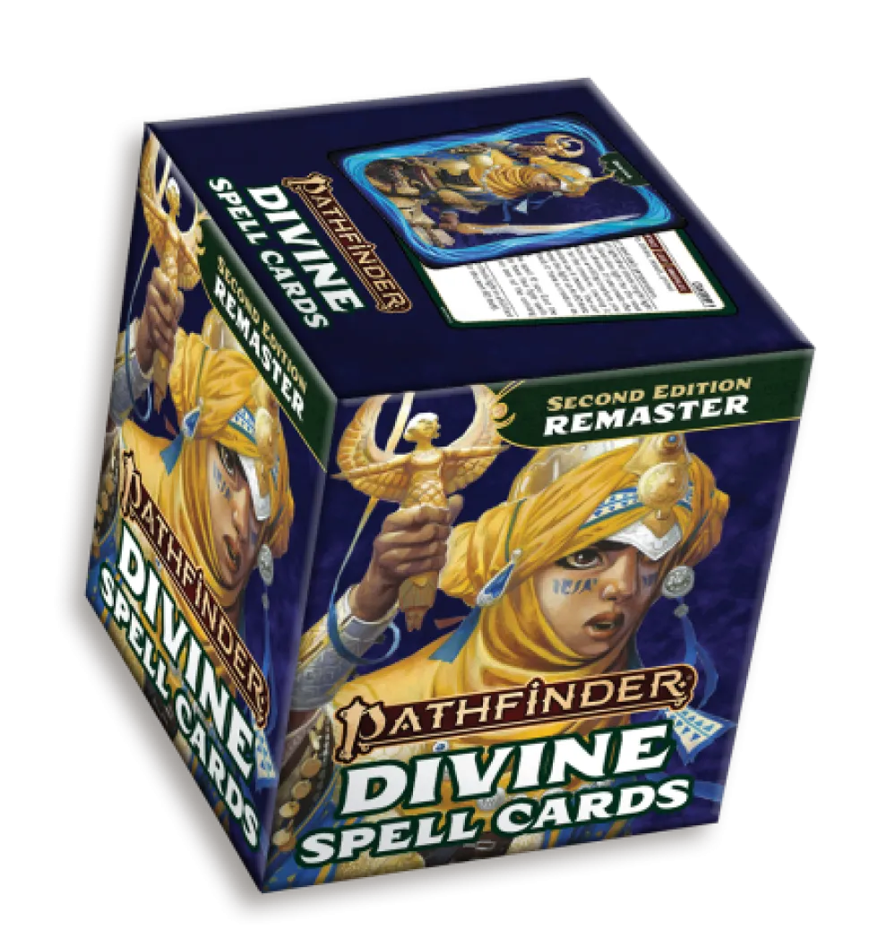 Pathfinder RPG: Divine Spell Cards (Remastered)