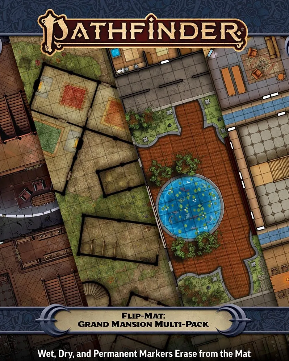 Pathfinder RPG: Flip-Mat - Grand Mansion Multi-Pack