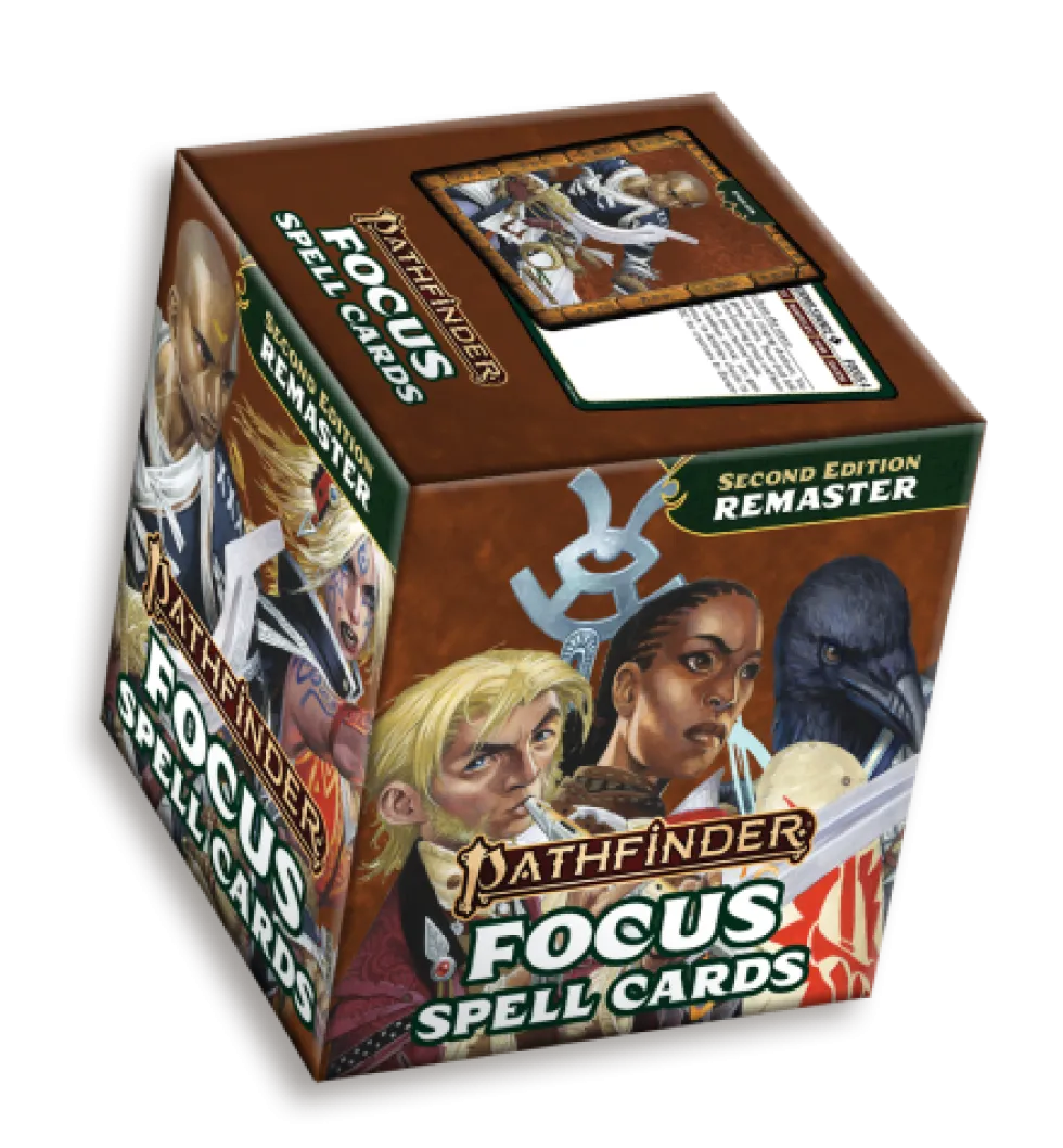 Pathfinder RPG: Focus Spell Cards (Remastered)