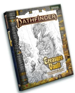 Pathfinder RPG: Treasure Vault Sketch Cover (Remastered)