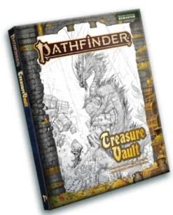 Pathfinder RPG: Treasure Vault Sketch Cover (Remastered) (uszkodzone)
