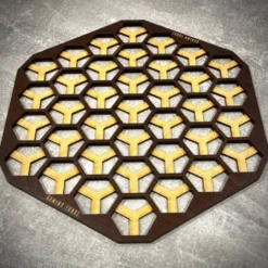Plansza gry do Neuroshima Hex - maxi HDF wenge