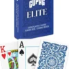 Plastikowe karty do gry: Copag 1546 Elite Jumbo Index - niebieskie