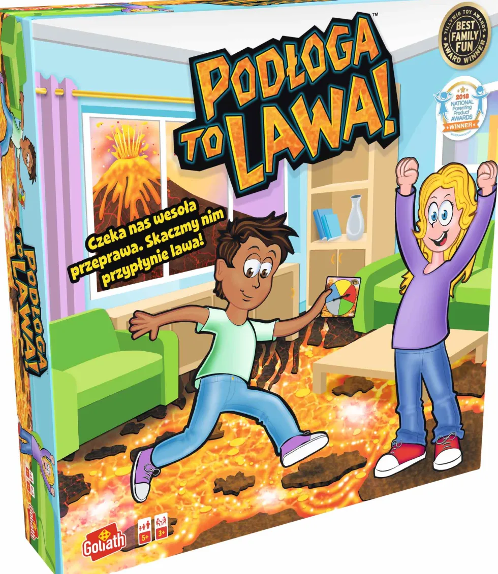 Podłoga to lawa!