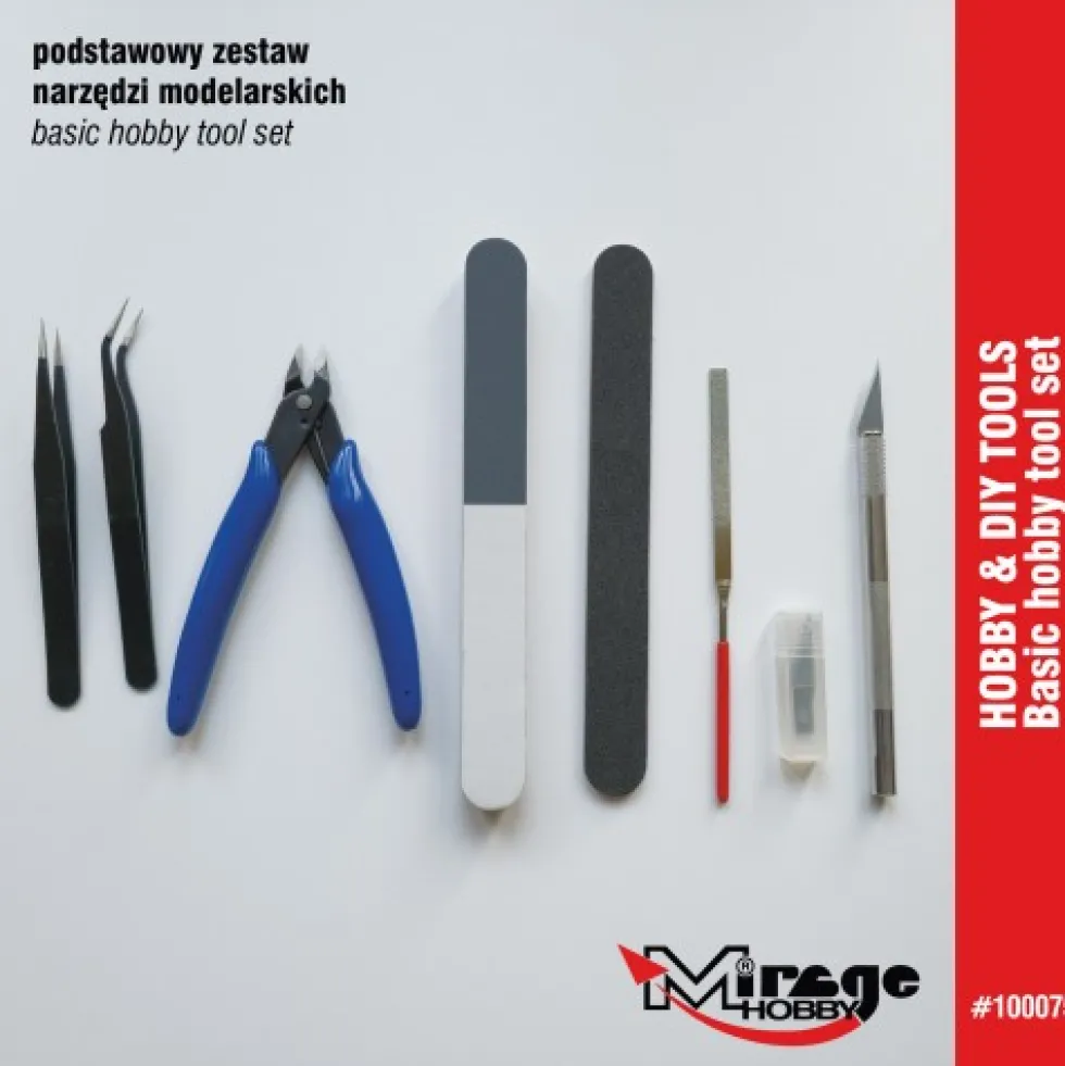 Podstawowy zestaw narzędzi modelarskich