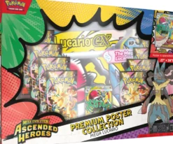 Pokémon TCG: Mega Evolution - Ascended Heroes - Premium Poster Collection - Lucario