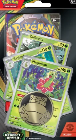 Pokémon TCG: Mega Evolution - Perfect Order - Premium Checklane Blister - Meganium