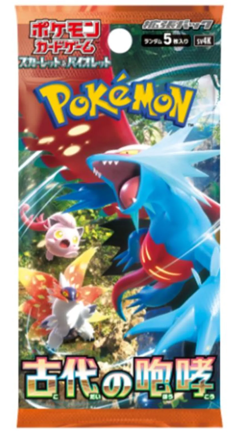 Pokémon TCG: Scarlet & Violet - Ancient Roar Booster (edycja japońska)