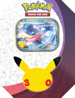 Pokémon TCG: 30th Celebration - Tin - Greninja ex