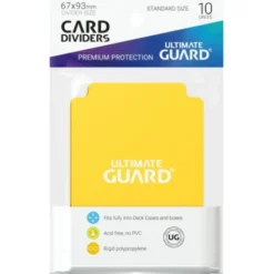 Przekładki do kart (Card Dividers) Standard Size - yellow (żółte)