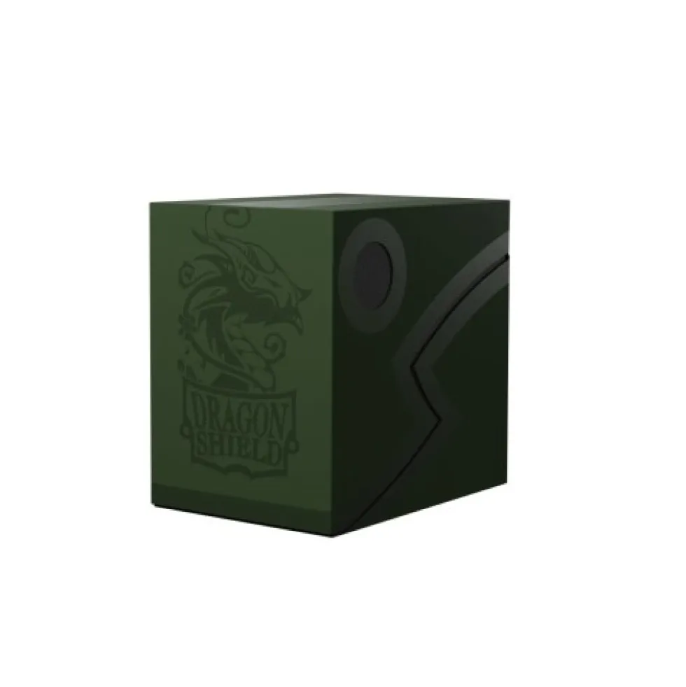 Pudełko Dragon Shield Deck Double Shell - Forest Green/Black
