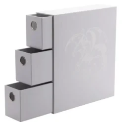 Pudełko Dragon Shield Fortress Card Drawers - białe