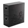 Pudełko Dragon Shield Fortress 2-Card Drawers Vertical - Czarne
