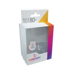 Pudełko na karty Gamegenic: Deck Holder 80+ przezroczyste