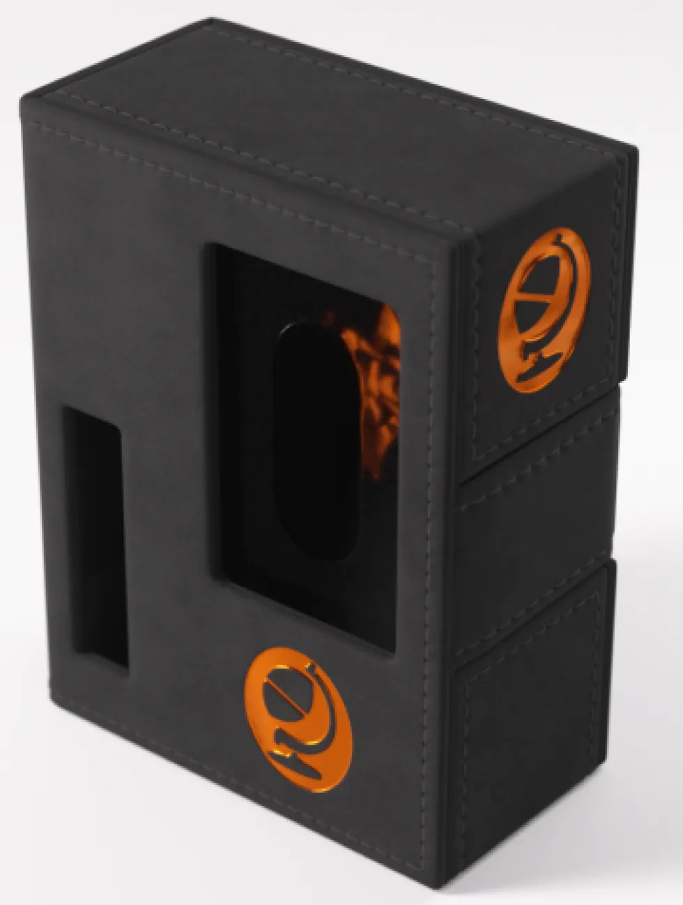 Pudełko na karty Gamegenic: Deck Tome - Seeker - Black-Orange