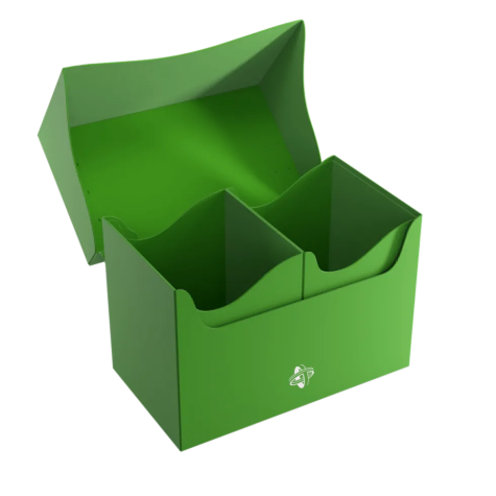 Pudełko na karty Gamegenic: Double Deck Holder 200+ XL - Green