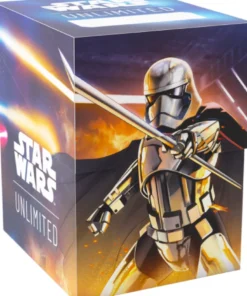 Pudełko na karty Gamegenic Star Wars Unlimited: Soft Crate - Captain Phasma / Stormtrooper