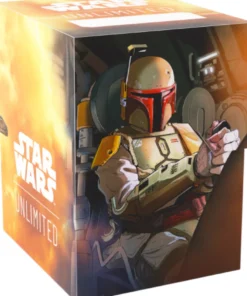 Pudełko na karty Gamegenic: Star Wars Unlimited: Soft Crate - Boba Fett / Fetts Firespray