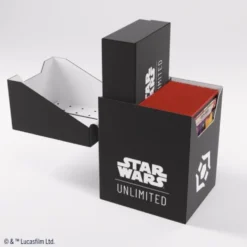 Pudełko na karty Gamegenic Star Wars Unlimited: Soft Crate - Black / White