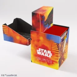 Pudełko na karty Gamegenic Star Wars Unlimited: Soft Crate - Darth Vader