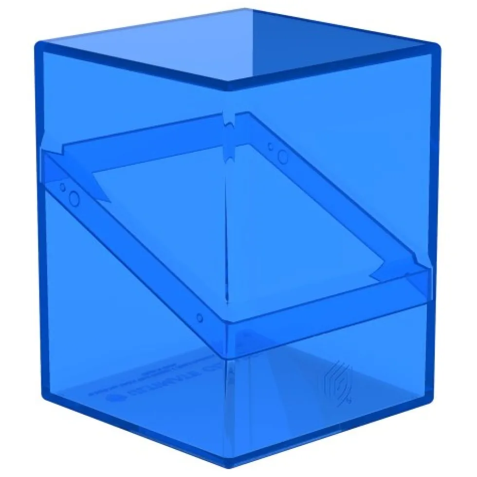 Pudełko na karty Ultimate Guard Boulder Deck Case 100+ Clear - Sapphire
